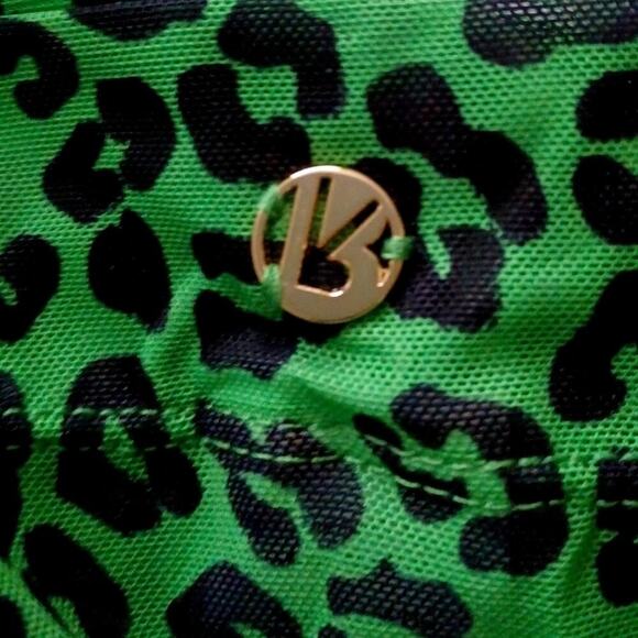 Buffbunny Sail Away Sarong Green Leopard Green Black M/L NWT - Picture 14 of 14